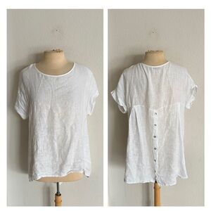 Terzo Millennio linen blouse
